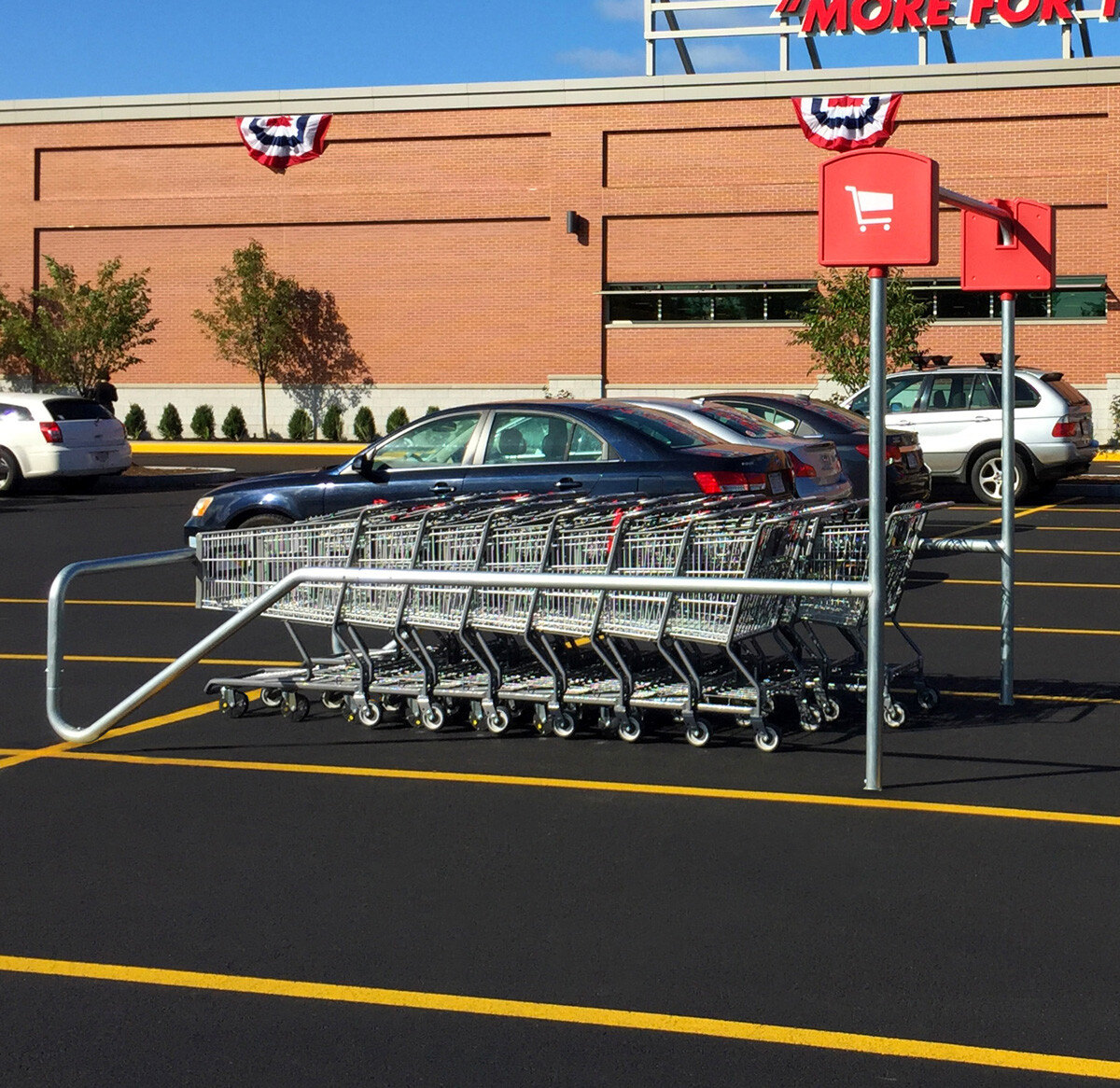 Cart Corrals | Easy-To-Assemble Parts