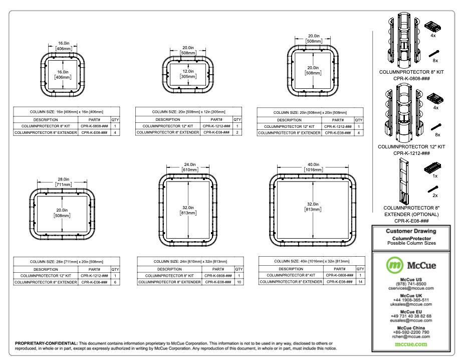 Buyers Guide Customer Drawing