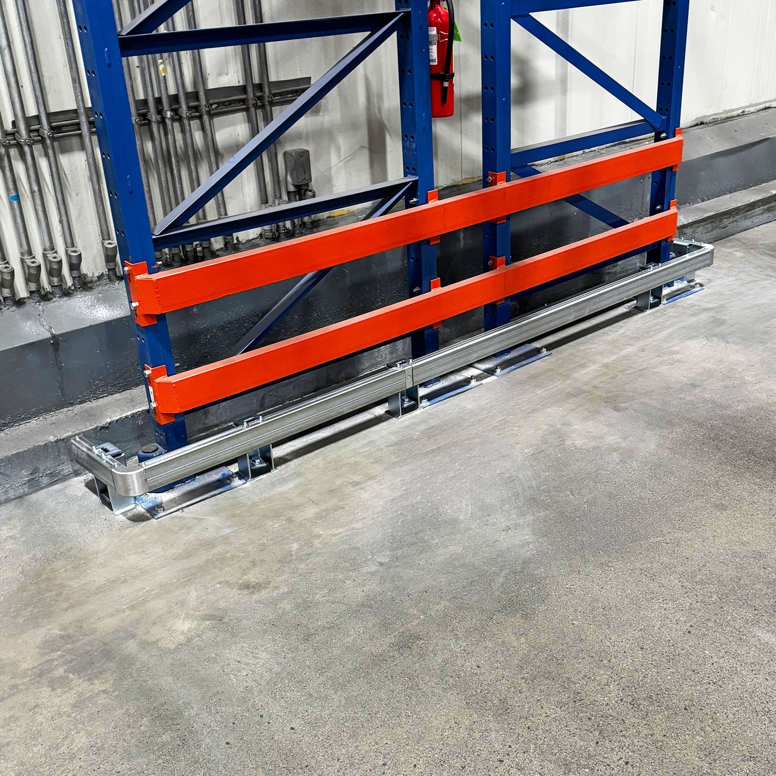 McCue Shock-Absorbing Box Rail Floor Rail